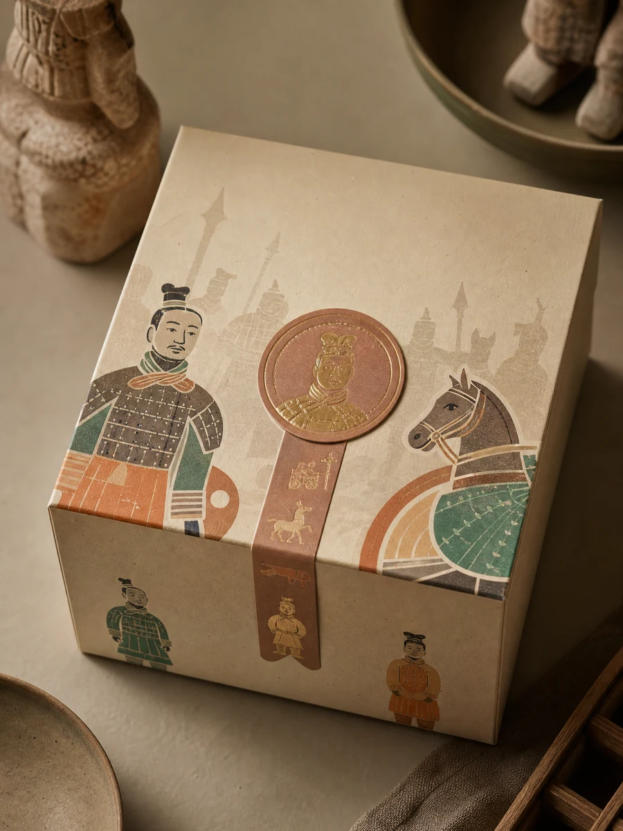 08A 秦俑图标年轻文创礼盒